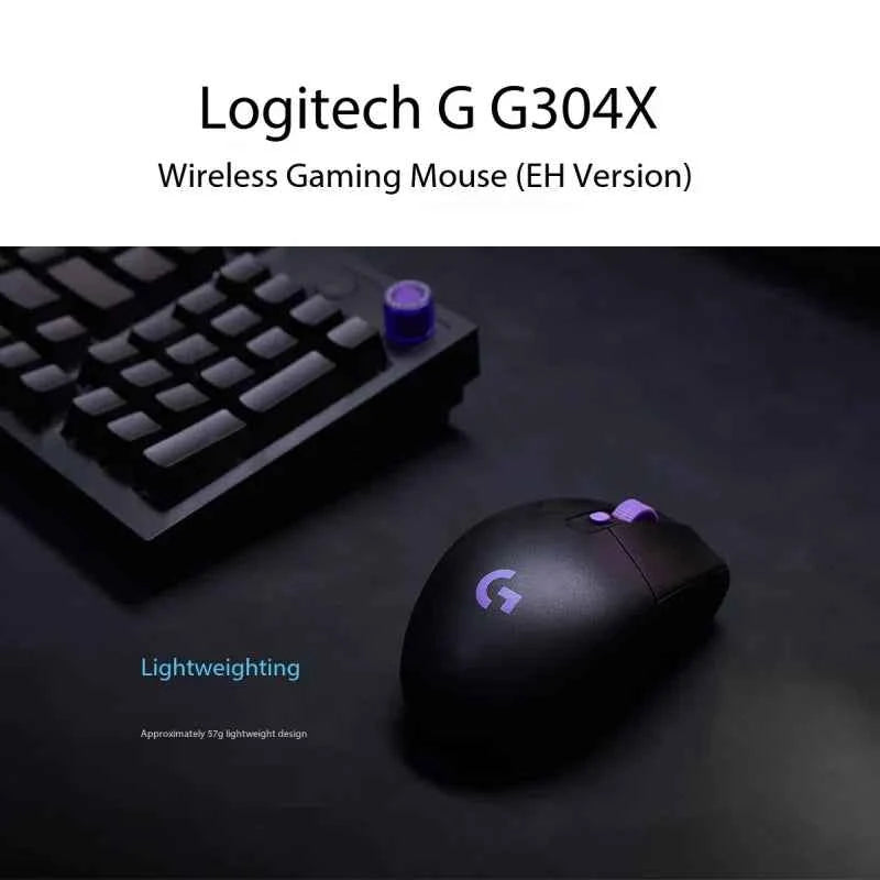Original Logitech G304X LIGHTSPEED Wireless Mouse Esports Gaming Mouse Lightweight 57g for PC Gamer Gaming Accessoires Gift