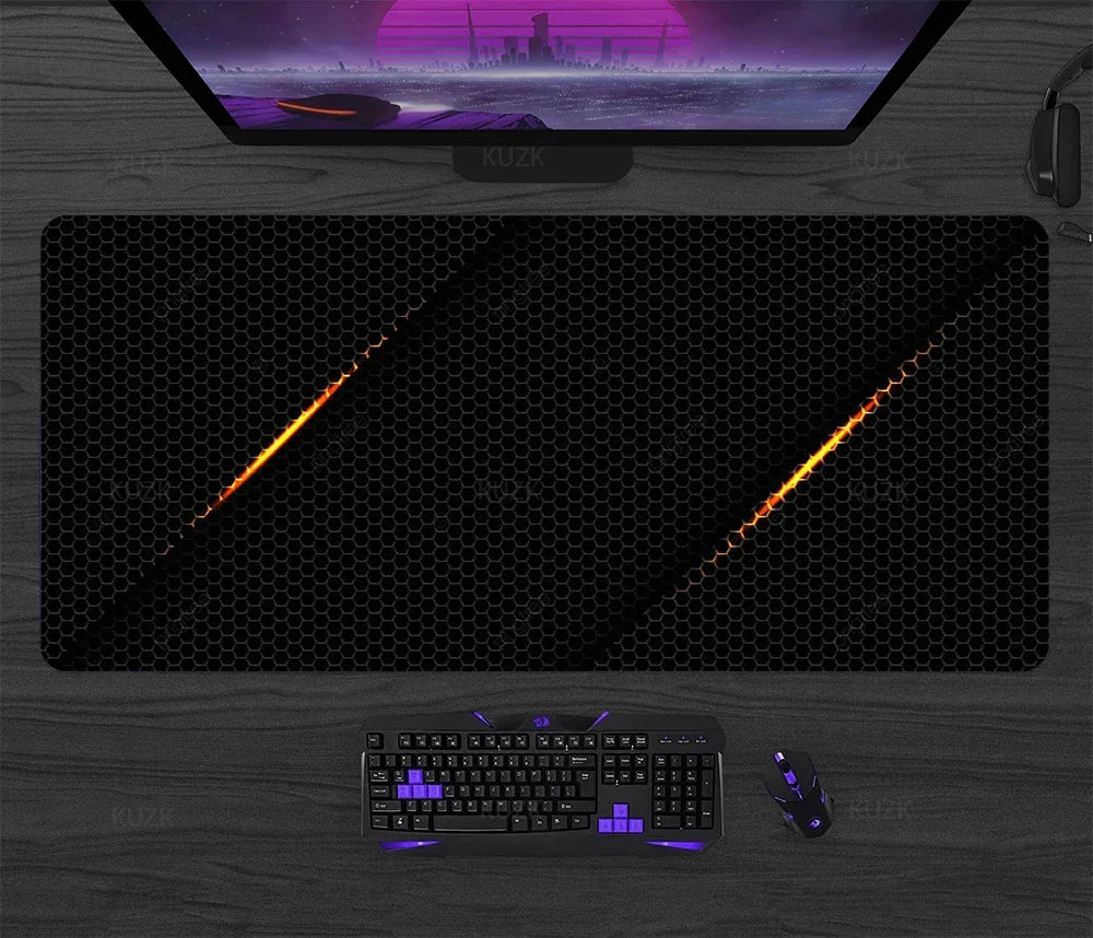 Gaming Mouse Pad Mousepad Gamer Desk Mat Large Keyboard Pad Xll Carpet Computer Table Surface For Accessories Xl Ped Mauspad - WinSupport Tech