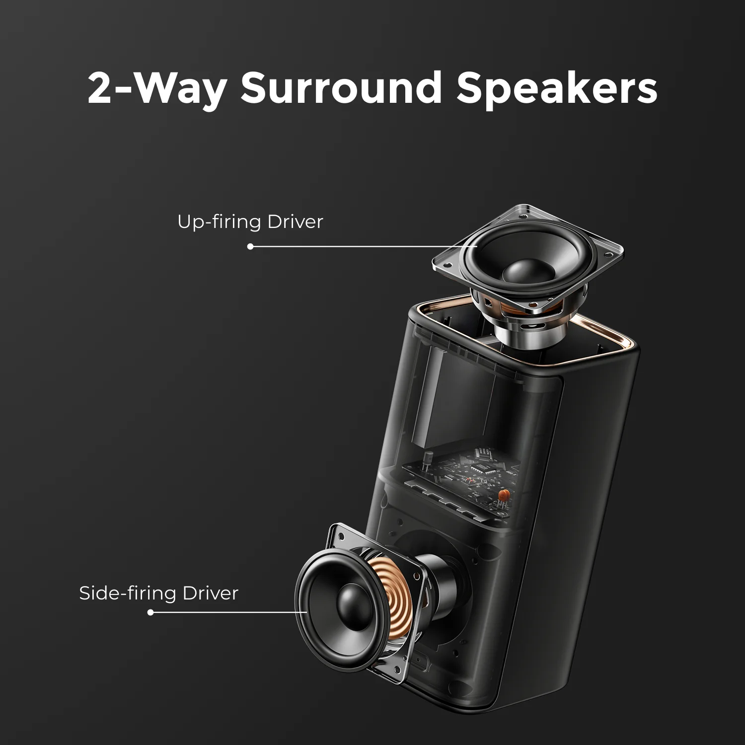 ULTIMEA 980W 7.1.4 Soundbar with Dolby Atmos&APP Control, 10
