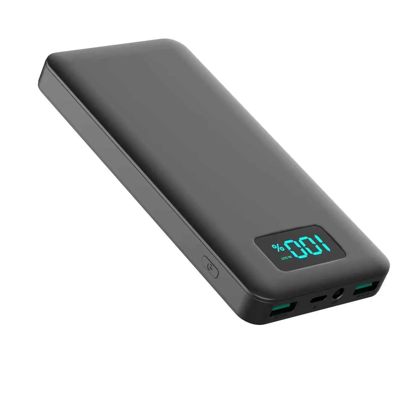10000mAh Ultra Slim Portable Charger USB C with LED Flashlight 18W Fast Charge Type C Power Bank for Samsung Galaxy S26 S25 Ultra S24 Google Pixel iPhone 17 16 15 14 plus