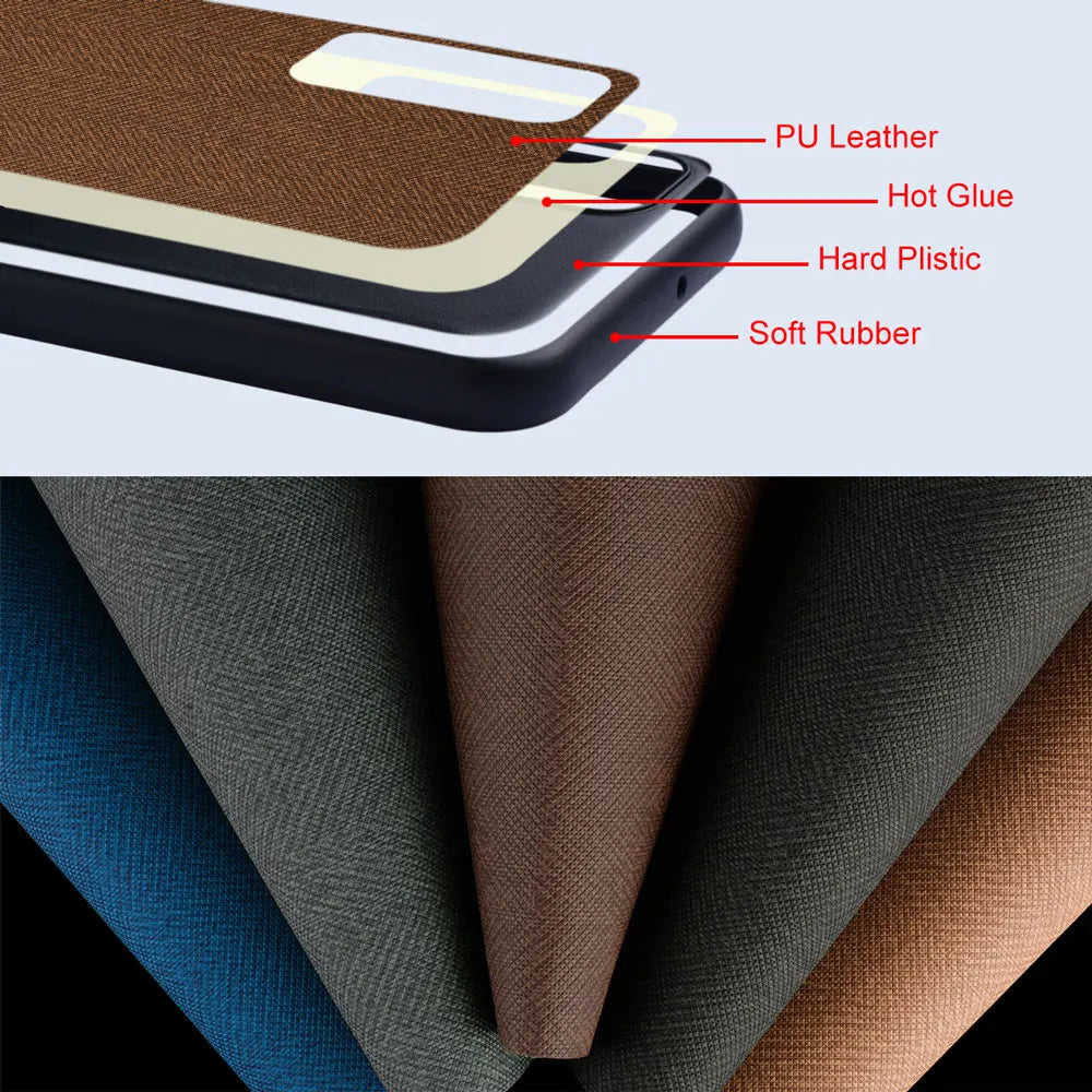 Case for Samsung Galaxy S26 coque Luxury textile Leather soft phone cover funda for samsung galaxy s26 case capa