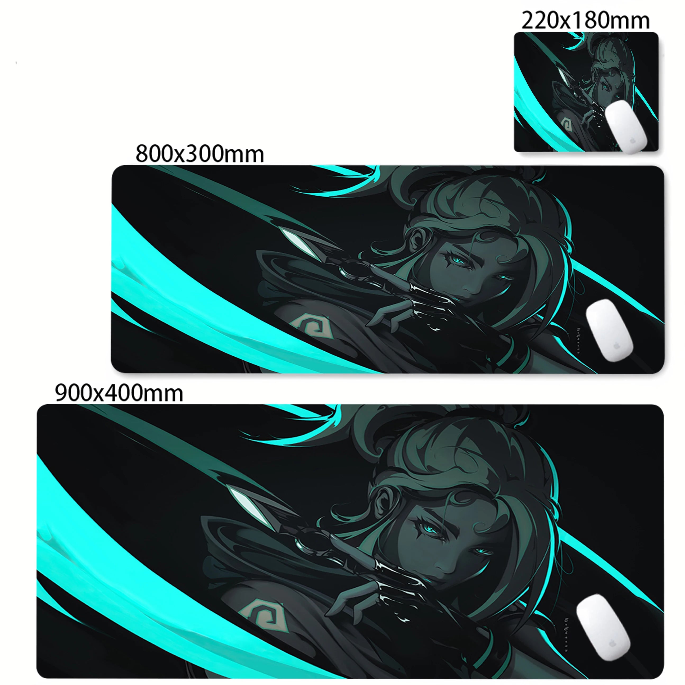 Gaming Valorant Mouse Pads Computer Pad Gamer Girl Desk Xxl PC Cabinet Carpet Kawaii Gamers Accessories Keyboard Hot Mausepad XL