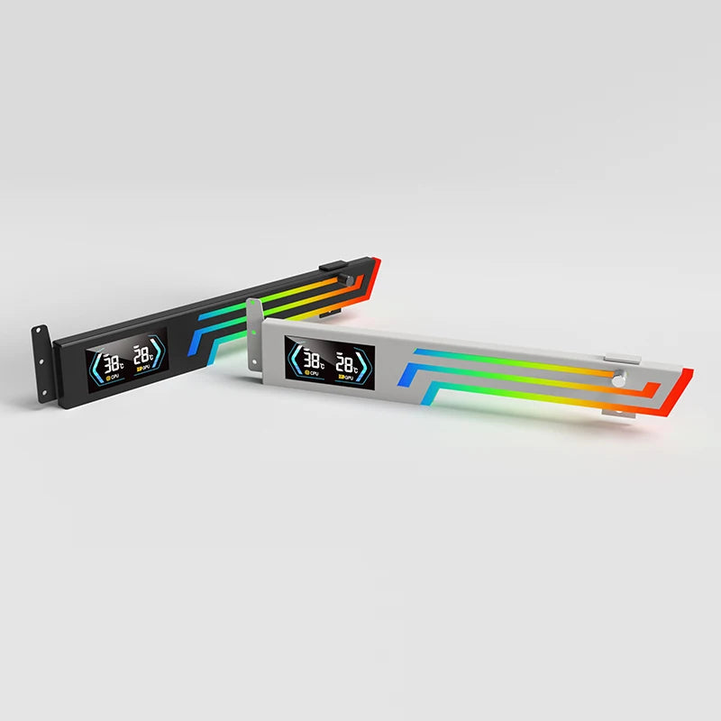 Power Train Z-X6 ARGB 5V 3PIN graphics card bracket adjustable height AURA SYNC computer graphics card VGA bracket GPU Holde