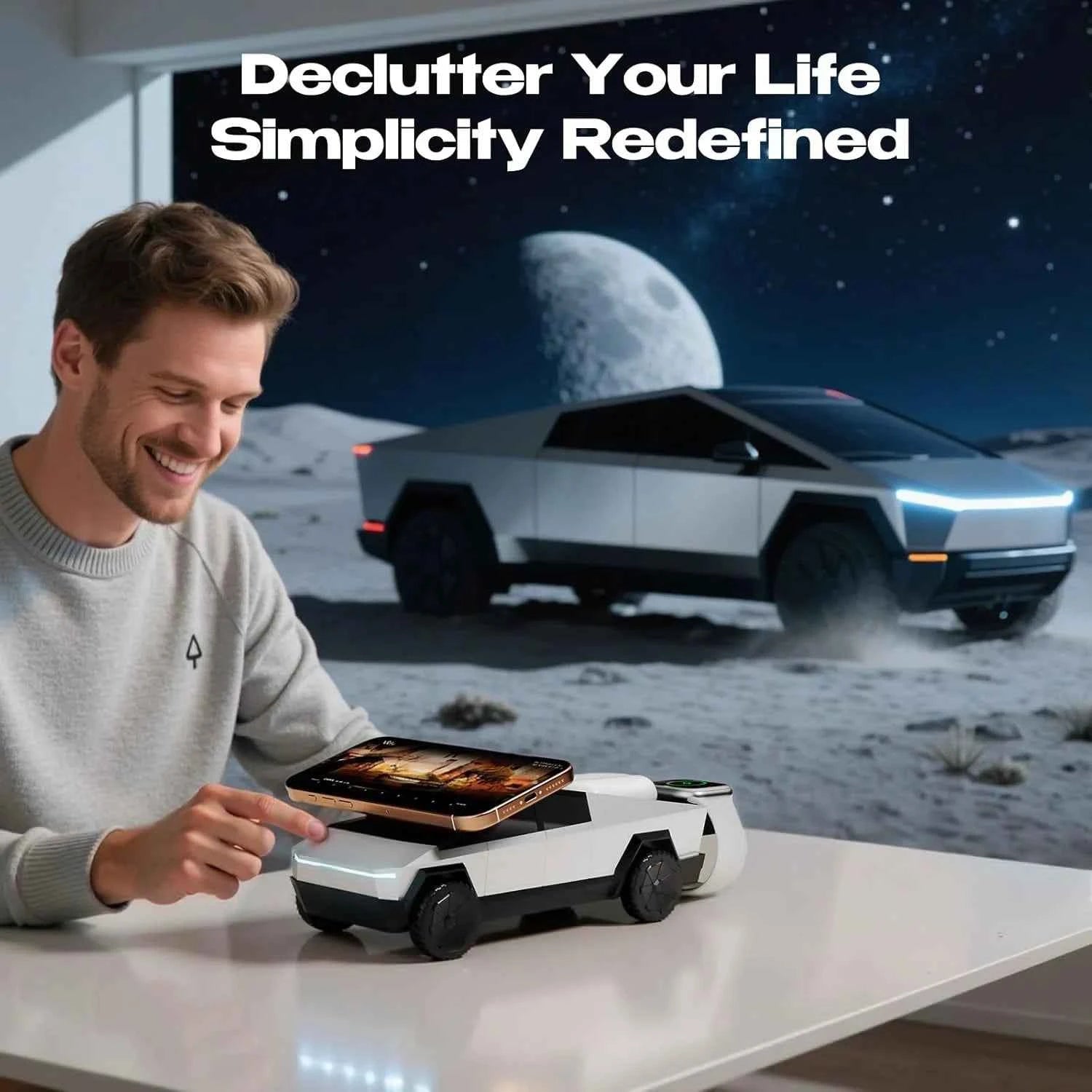 3 in 1 Magnetic Wireless Charger Car Stand For iPhone 17 16 Pro Max 15 14 13 Apple & Samsung Watch Airpods Pro Fast Charging