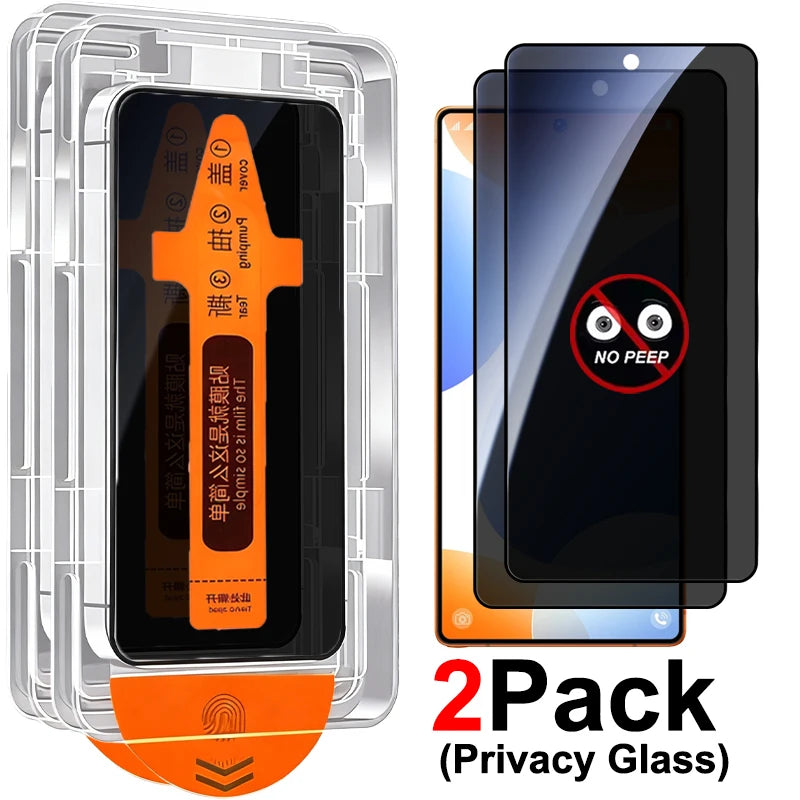 1/2/3Pack Easy Install Anti-spy Tempered Glass for Samsung Galaxy S26 Ultra Plus S 26 Anti-peep Privacy Screen Protectors Film