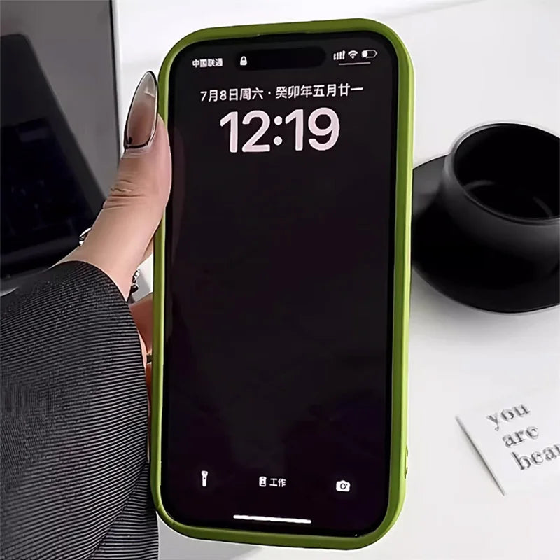 Black Butterfly Silicone Phone Case For iPhone 11 13 14 12 15 17 16 Pro Max Candy Color Soft Cover
