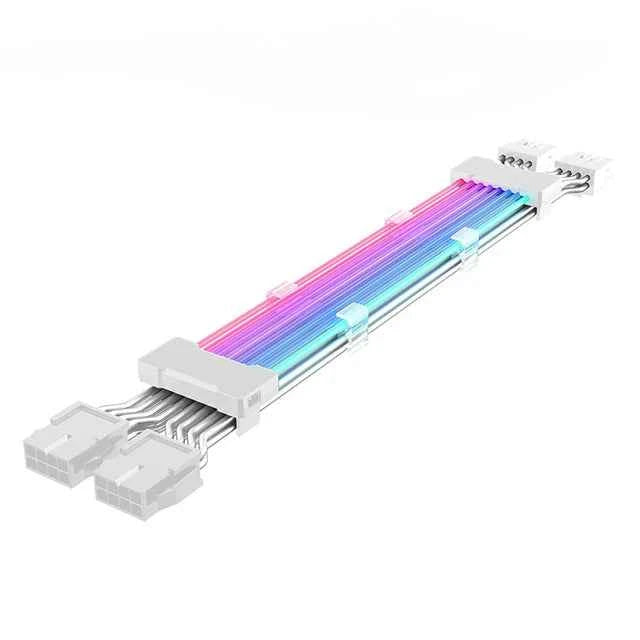 ABDO ARGB Power Supply Extension Cable Kit (24-Pin & GPU 8-Pin)
