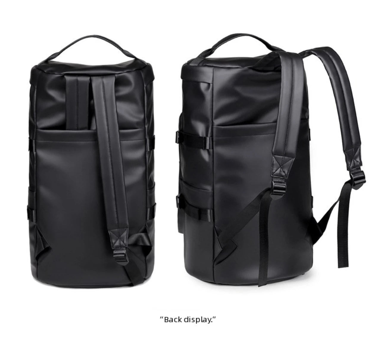 Travel backpack, large carry on bag with shoe compartment approved by the airline, 17 inch laptop backpack, business work fitnes