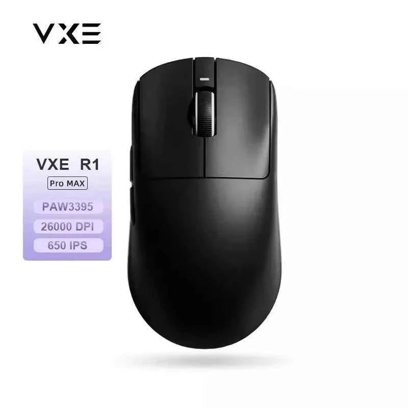 Vxe Dragonfly R1SE R1 R1pro R1ProMax Gaming Mouse, Rechargeable, Paw3395 Lightweight Ergonomic Wireless Mouse Esport
