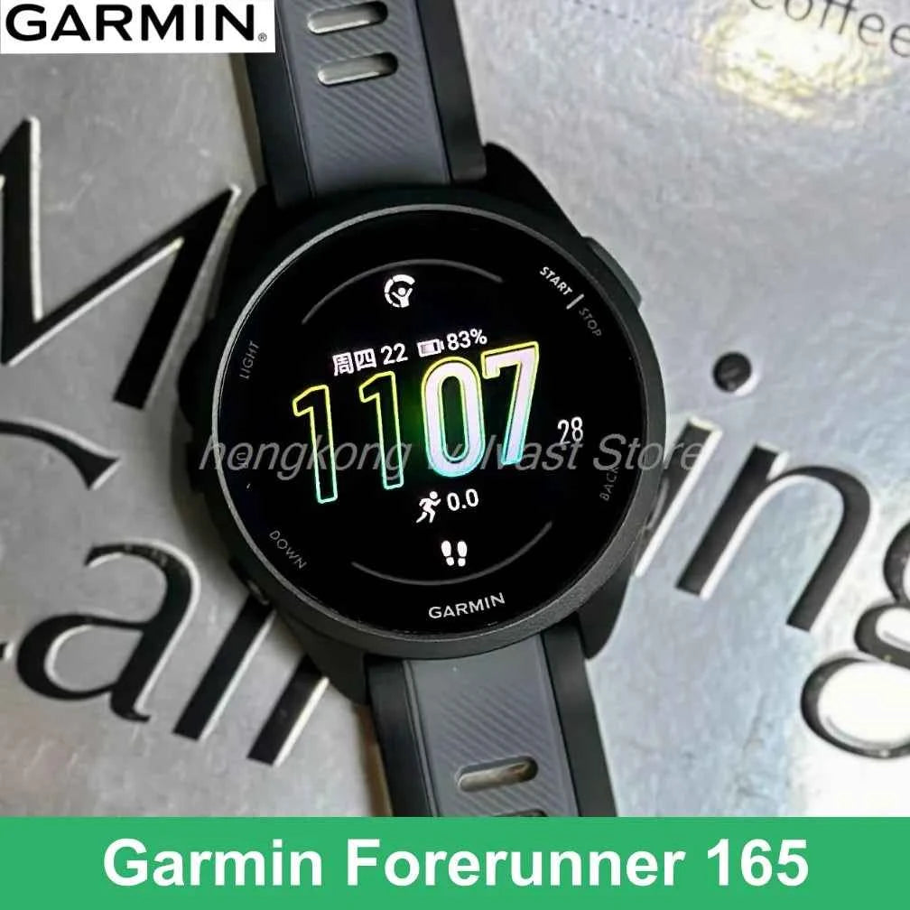 Garmin Forerunner 165 Smartwatch Built-in GPS 43mm 1.2