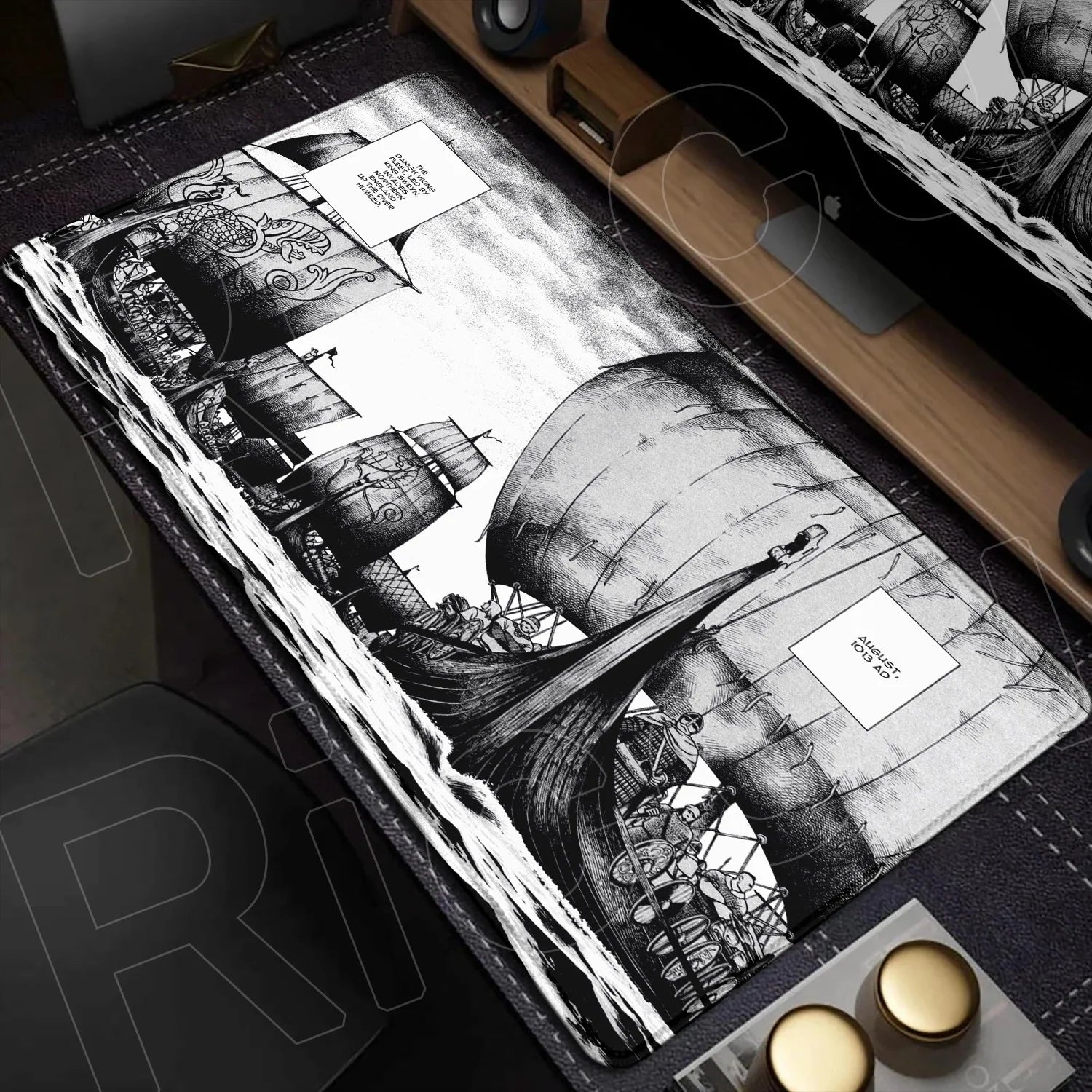 XXL Large Mousepad Vinland Saga 90x40CM Mouse Pad E-sports Gaming Keyboard Protector PC Accessories HD Computer carpet Desk Mat