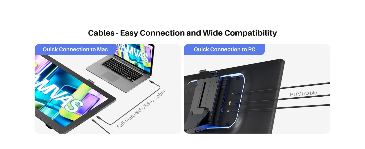 Huion Kamvas 22 Gen 3 Graphics Tablet Pentech 4.0 16384 Pressure Levels 99%sRGB 21.5inch Support Linux MacOS Android Windows