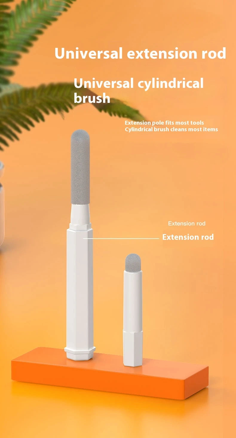 21-in-1 Electric Vacuuming Computer Multi-function Cleaning Brush Kit Camera Headset Keyboard Cleaning Supplies (with detergent)