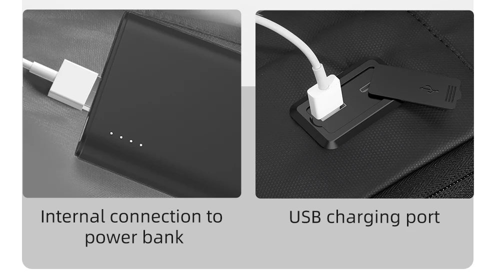 Heroic Knight Slim Man Laptop Backpack Waterproof School Bag With USB Charging For Boys Teenagers Luxury Backpack Men On Work