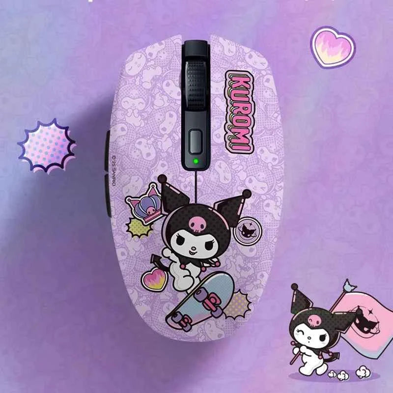 Razer Sanrio Kuromi 20th Anniversary Wireless Mouse Dark Night Sweetheart Edition Dual Wireless Mice 18K DPI Optical Sensor