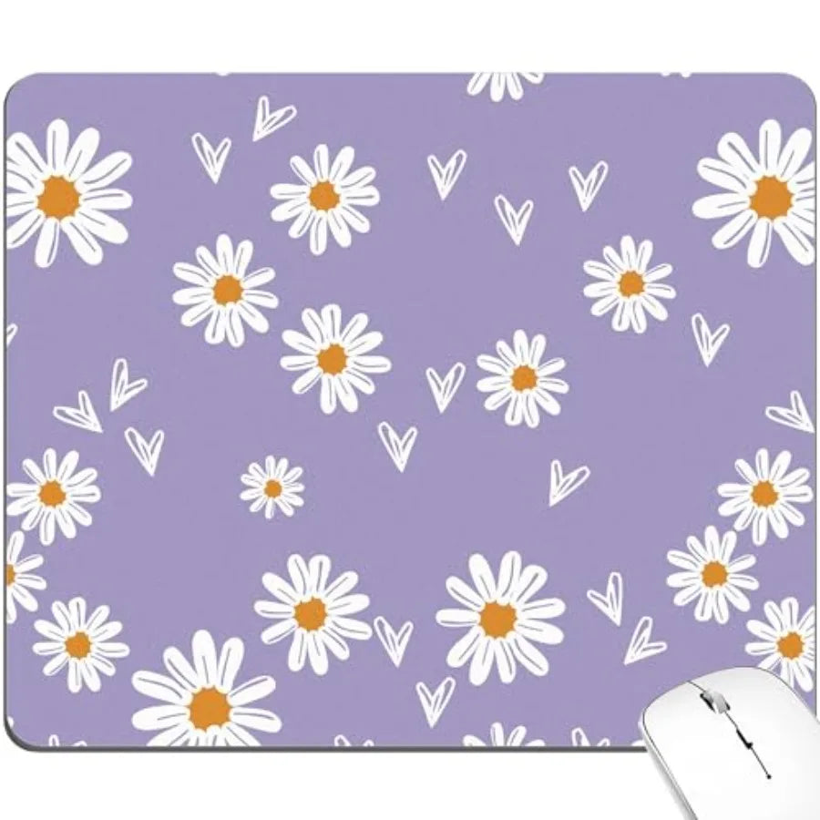 Pink Kawaii Frog Cute Round Mouse Pad Mushroom Strawberry Circle Mousepad Desk Mat Aesthetic Preppy Women Office Small Accessor