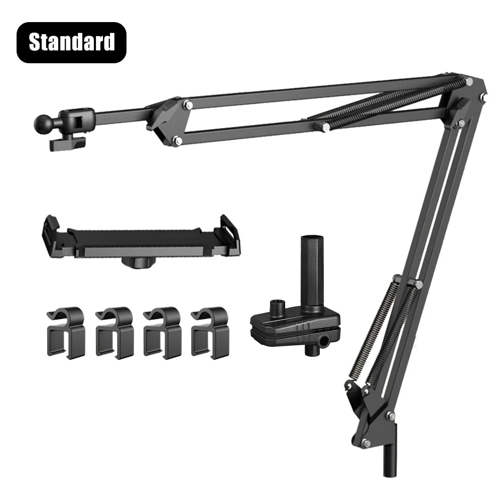 Tablet Stand Holder for Bed Rotatable Phone Stand for 4-12.9