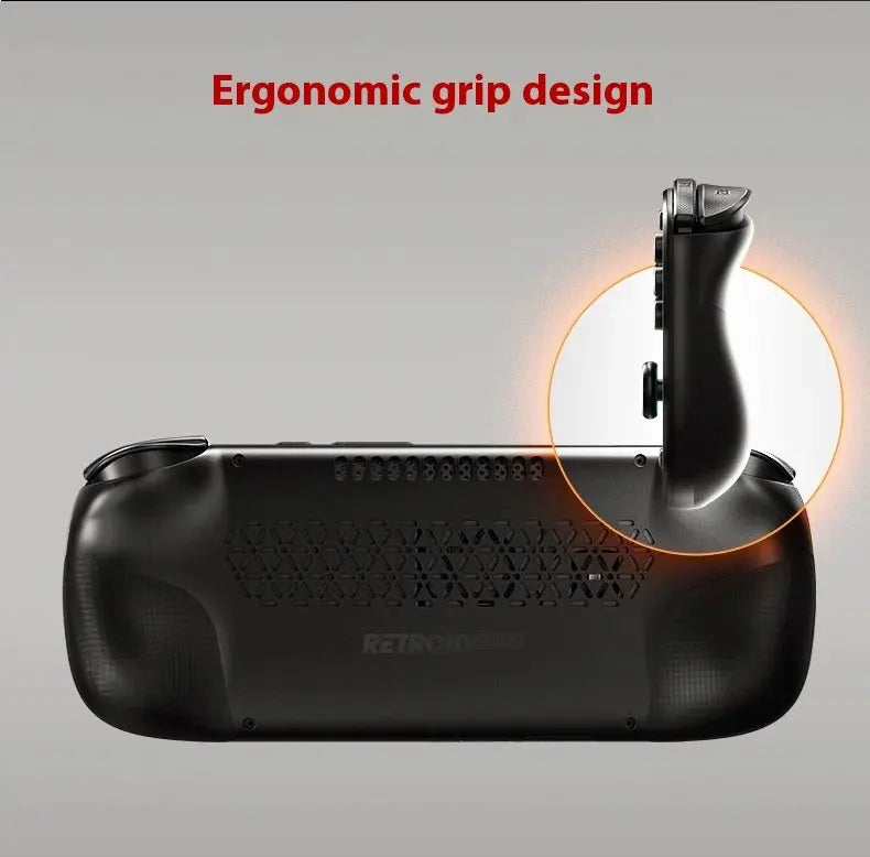 Retroid Pocket 5 Handheld Game Console 5.5'' AMOLED Screen Android13 Joystick RGB Lighting Effect Active Cooling Video Games