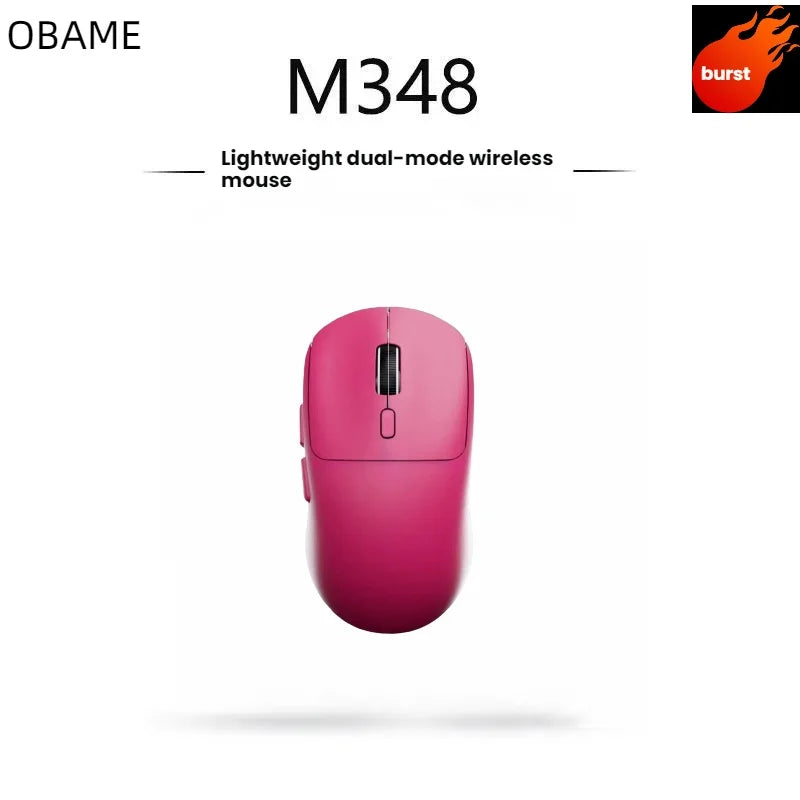 New M348 Wireless Bluetooth Lightweight Esports Game Mouse 6400DPI Mobile Battery Long Battery Life 2.4GHz Wireless Receiver