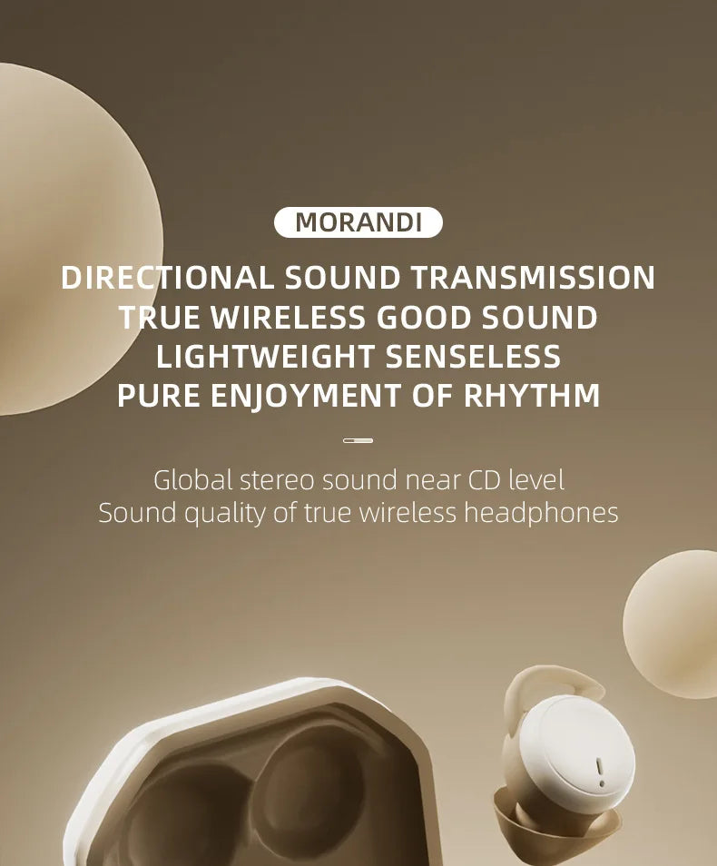 Bluetooth Earbuds,Wireless Sleep Ear Buds,Invisible Noise Cancelling Earphones,Bluetooth  Sleeping Headset for Small Ears Canal