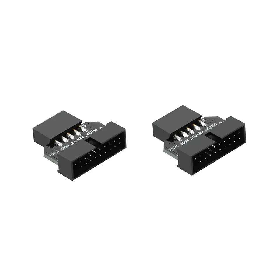 Internal USB 3.0 19-Pin To USB 2.0 9-Pin Female-Male Connector Motherboard Adapter Converter Cable for Desktop Data Transmission