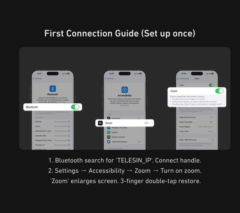 TELESIN Master Grip Kit for iPhone 17 Pro ProMax Phone Camera Magnetic Grip Graphene Case for iPhone Cooling Phone Handle Holder