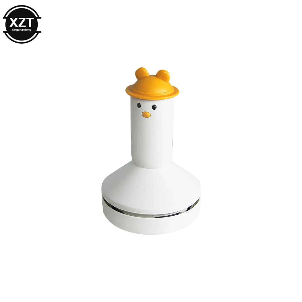 Handheld Desktop Vacuum Cleaner Portable USB Wireless Vacuum Cleaner Cartoon Desktop Keyboard Cleaning Tools