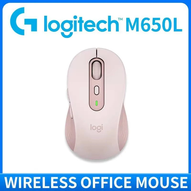Logitech M750 Wireless Bluetooth Mouse Silent Click Comfort Shape Long Battery Life Multi Device Pairing for Mac Windows iPad