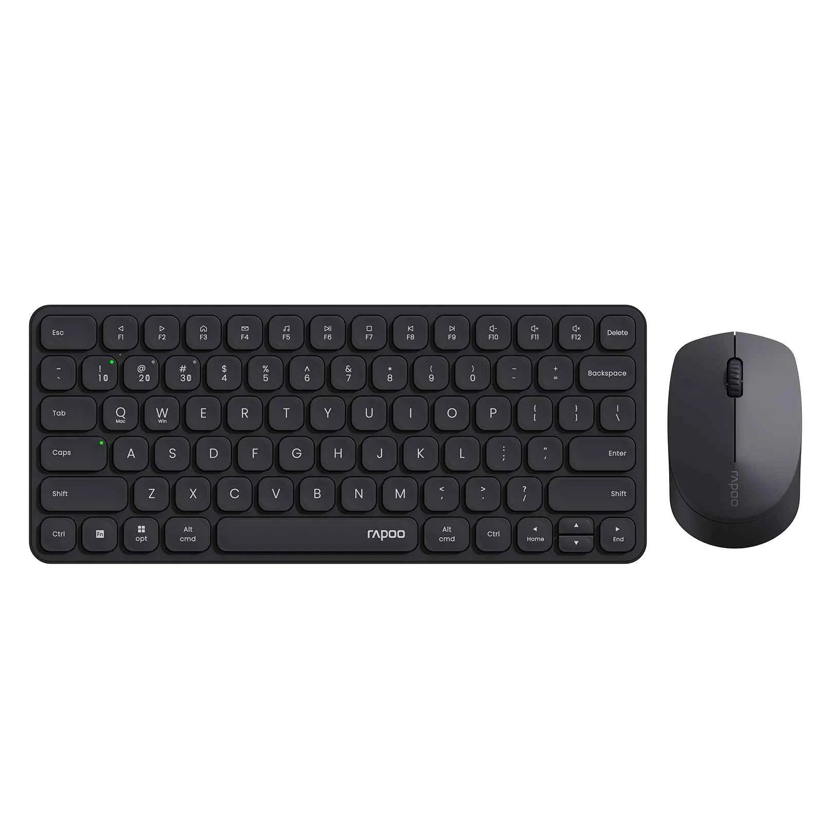 Rapoo 9010M Multi-Device Wireless Bluetooth Keyboard Mouse Set 2.4G/Bluetooth 5.0/4.0 Keyboard and Mouse Combo Support 4 Devices