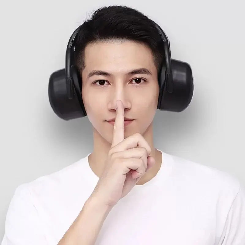 Soundproof Earmuffs Professional Protection Adult Anti-Noise Students Learn Noise Reduction Quiet Industrial Earmuffs 36db