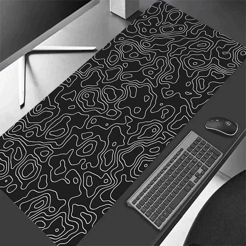 Computer Mouse Pad Strata Liquid Gaming PC Deskmat Laptop Pc Accessory Non-slip soft Mat XXL size Mousepad Large 900x400 Mats