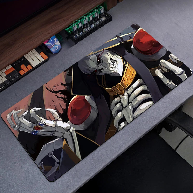 Overlord Mouse Mats Mousepad Large Anime Gaming Accessories Mause Pad Kawaii Carpet Cabinet Keyboard Deskmat коврик для мыши