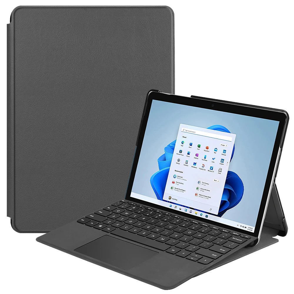Smart Tablet Case Universal for Microsoft Surface Go 1 2 3 4 10.5 inch Filp Stand Cover Luxury PU Leather Auto Sleep Cute Funda