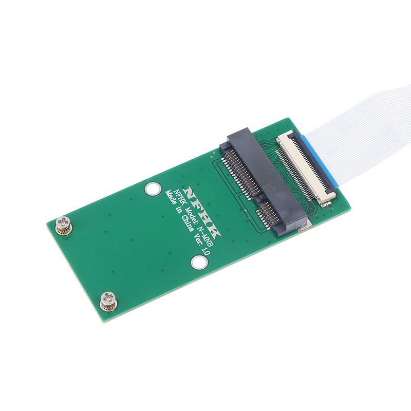 Mini PCIe WiFi Card To A+E E Key M.2 Network Adapter Extension Cable