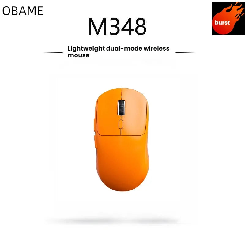 New M348 Wireless Bluetooth Lightweight Esports Game Mouse 6400DPI Mobile Battery Long Battery Life 2.4GHz Wireless Receiver