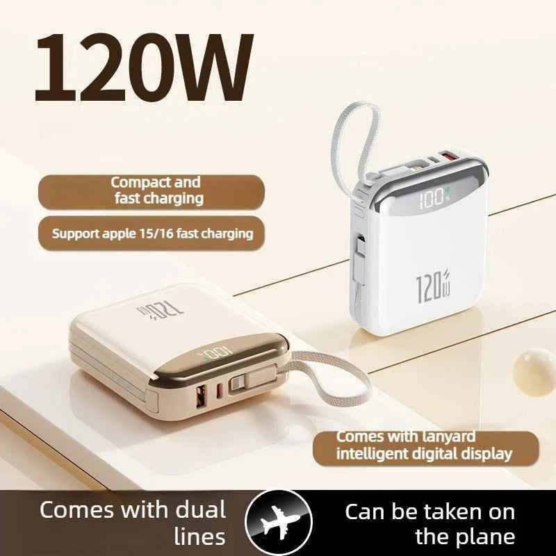66W 20000mAh Mini Power Bank Fast Charge Powerbank CCC Chinese Certification External Battery for iPhone Xiaomi Huawei Samsung