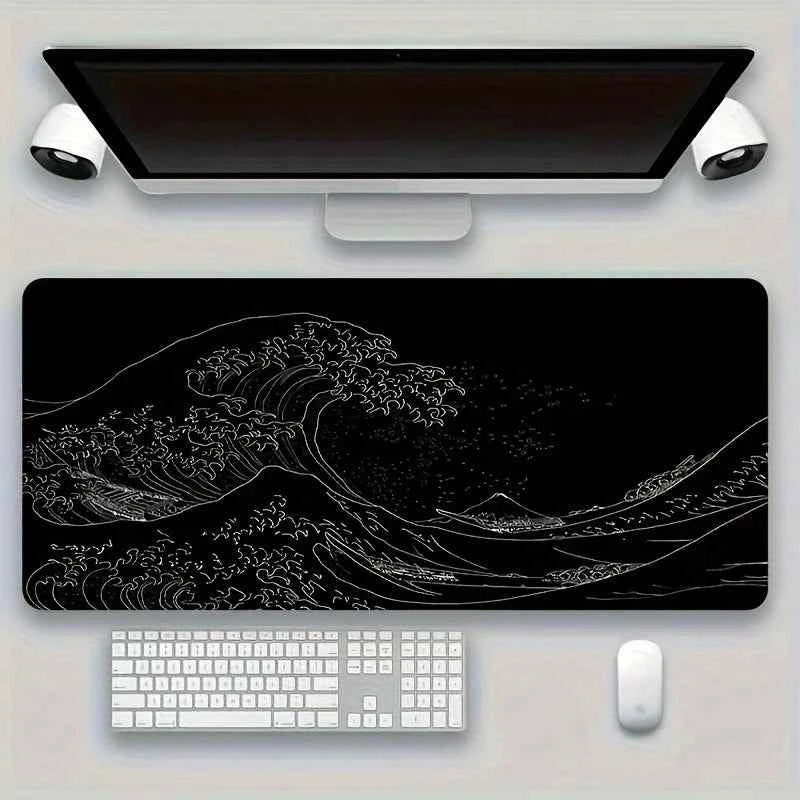1PC Large Mouse Pads For Desk, Gaming Mouse Pad, Mouse Pad with Stitched Edges and Non-Slip Rubber Base, Extended Mouse Pad