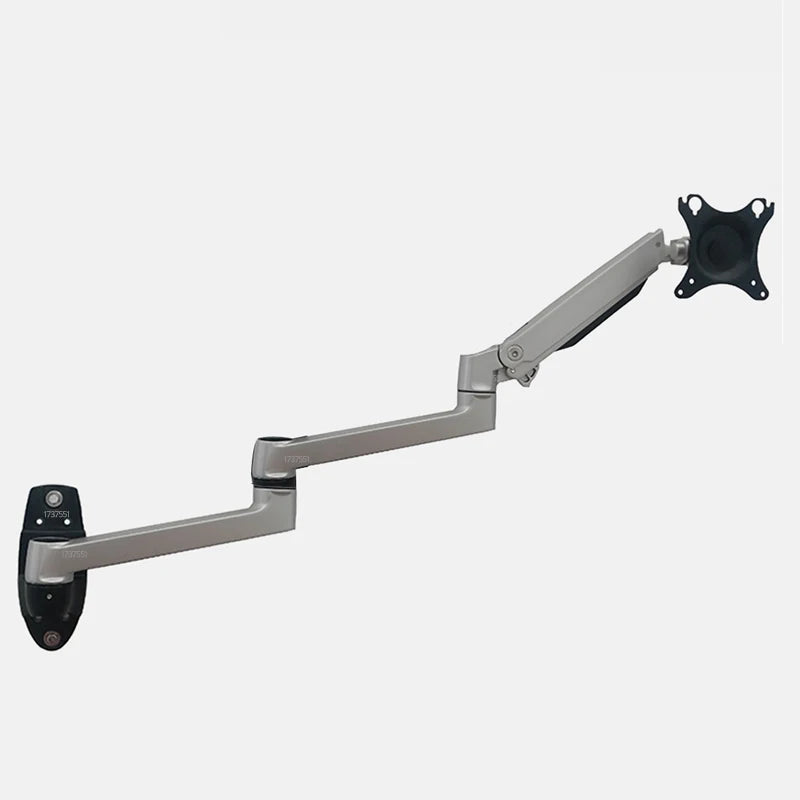 DL-7013 17-32' Mechanical Spring Aluminum Steel LCD Monitor Mount TV Wall Bracket Mount Long Arm 840mm 2-10kg VESA 100x100