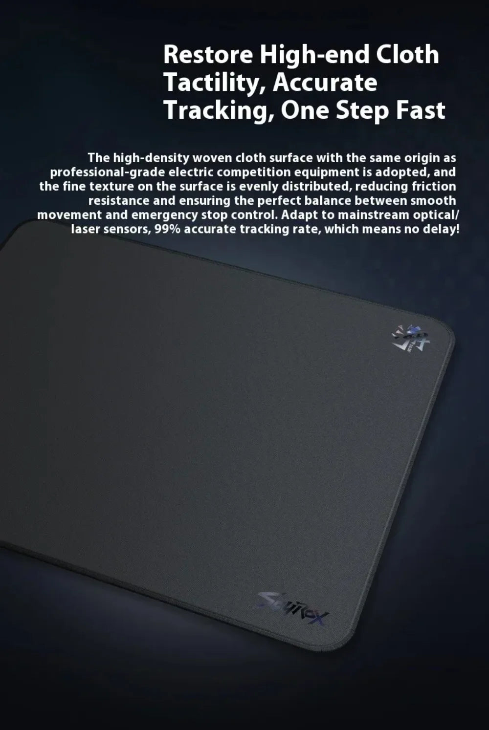 Scyrox SOSU Mousepad Surface Foam Moisture-Resistant Controlled Exquisite Thin E-sports Gaming Mouse Pad PC Accessories