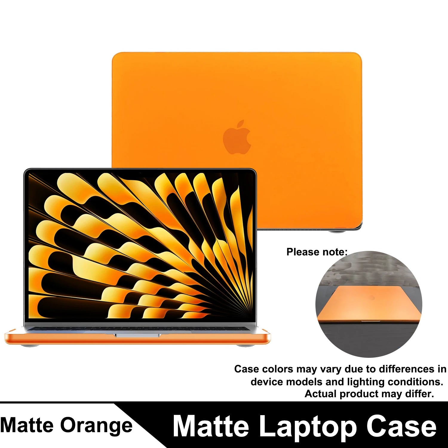 Matte Case For MacBook Air 13.6-inch (M5/M4/M3/M2, 2022–2026 A3449 A3240 A3113 A2681),  Protective Matte Cover for Mac Air 13.6