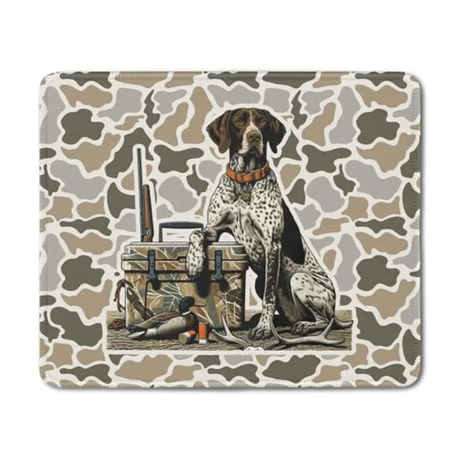Mallard Duck Camo Mouse Pad, Duck Hunting Hunter Gifts, Camo Wildlife Mouse Pads Mousepad for Home Office Dorm Computers Laptop