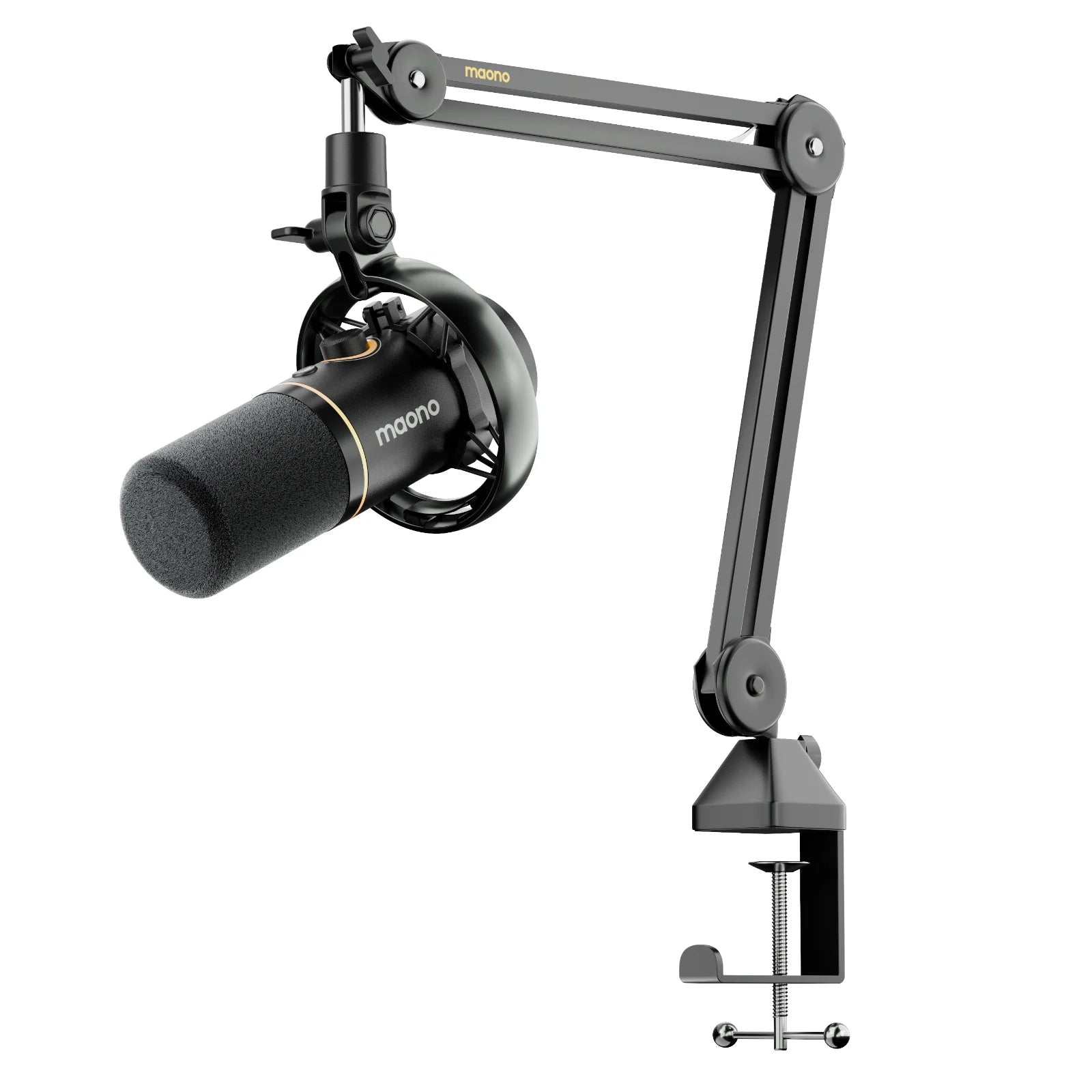 maono PD200W Hybrid Wireless Podcast Mic for PC/Phone/Camera XLR/USB Dynamic Microphone for Streaming Recording Content Creation