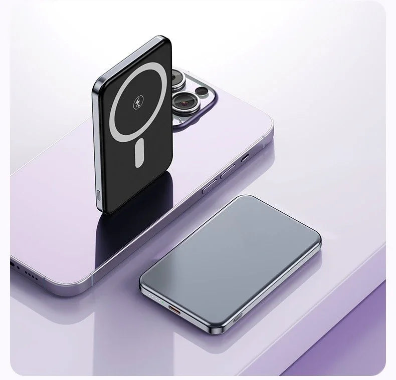 Taepiaai 20000mAh Portable Magnetic Wireless PowerBank PD22.5W Fast Charging External Battery for Magsafe for IPhone Samsung