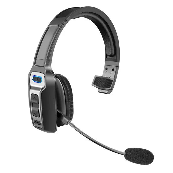 AI Trucker Headset Wireless Bluetooth 5.2 Noise Cancelling Mic For Phones PC US