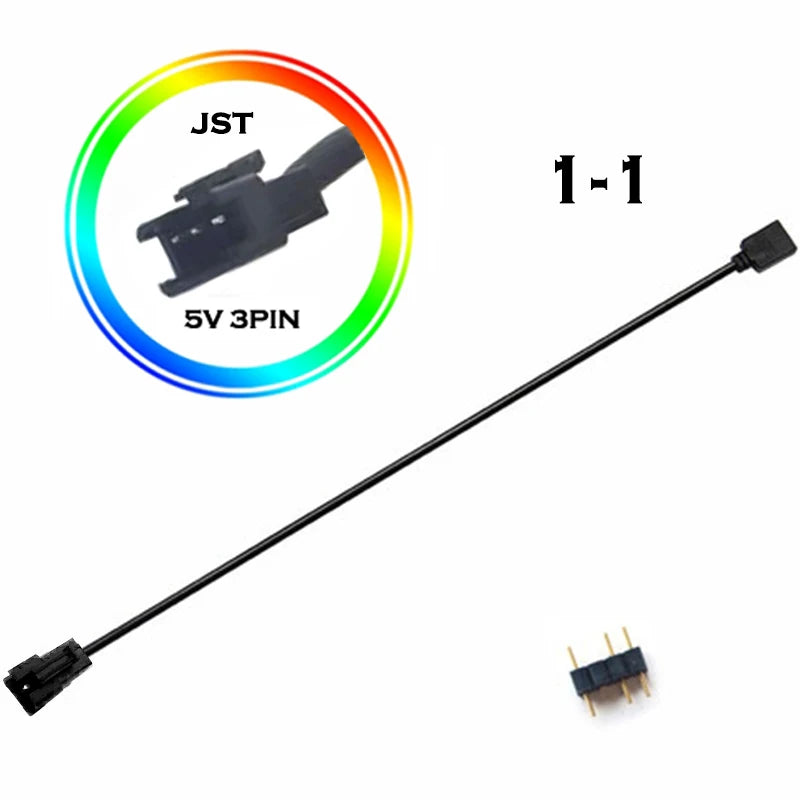 SYNC Motherboard Cable RGB Splitter 12V 4Pin 5V 3Pin Header Addressable RGB Hub Transfer Extension Cable For ASUS GIGABYTE MSI