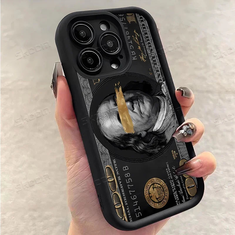 Popular USD Dollar Design Soft TPU Phone Case For iPhone 17 Air 16 15 14 13 12 11PROMAX Back Cover