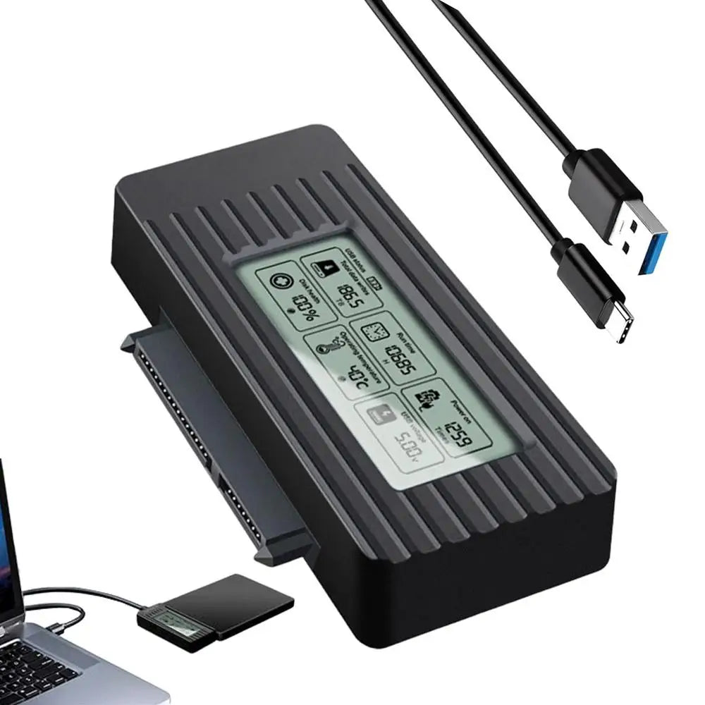 Hard Drive Recovery Kit External Hard Drive Reader Hard Drive Recovery Tool USB Hard Drive Adapter For Laptops Tablets Desktops