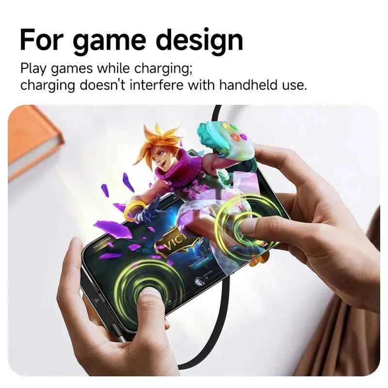 240W PD Type C Fast Charging Cable Foldable Bracket 2-in-1 Data Cable Phone Stand Charge Wire For iPhone Macbook Xiaomi Samsung