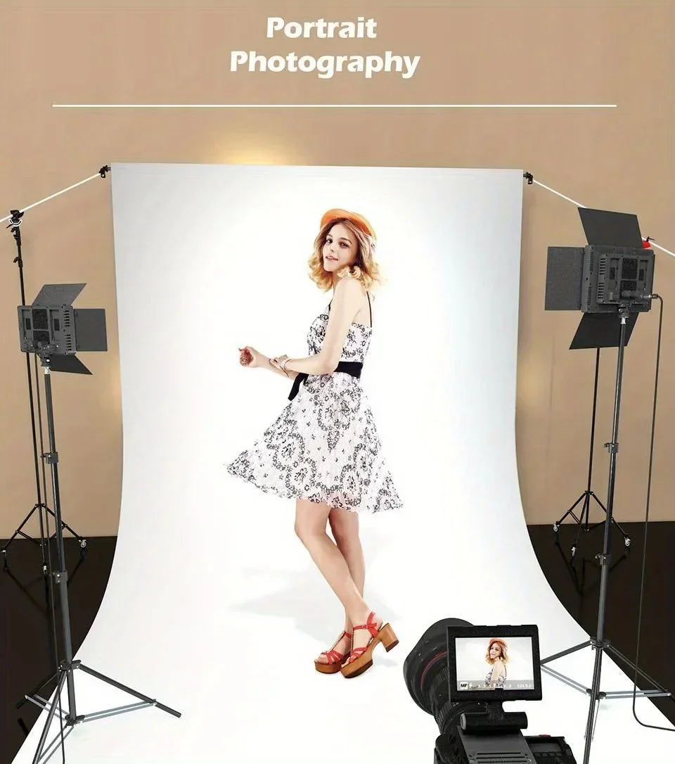 LED Photo Studio Light Video Studio Light With Dimmable for Game Live Video Lighting Portable Video Recording Photography Lamp