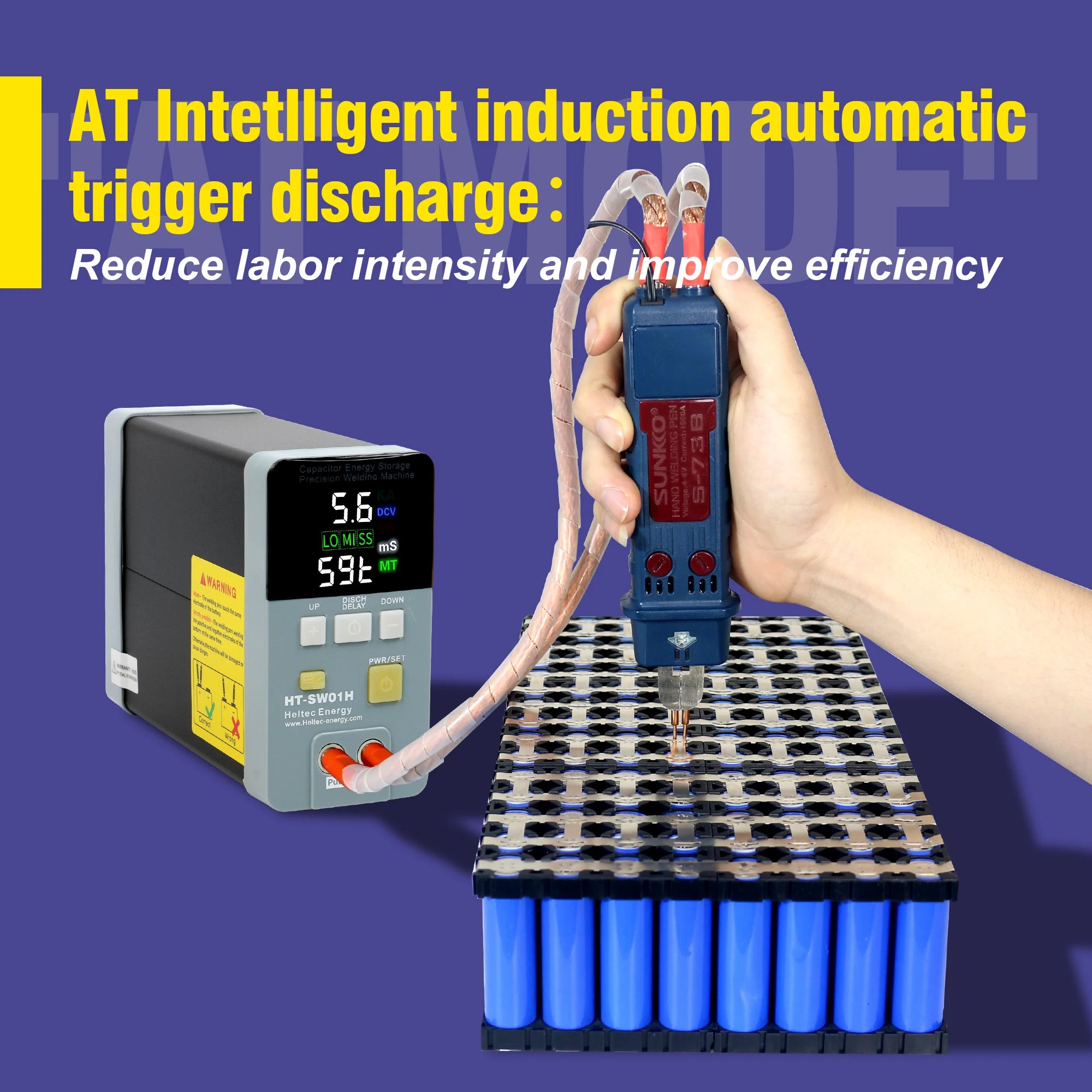 Energy Storage Capacitor Spot Welding Machine 11.6KW 14.5KW 21KW 42KW Battery Welder Spot Welder Pure Nickel Welding